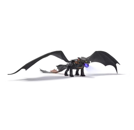 How To Train Your Dragon Movie Plasma Blast Toothless Figure
