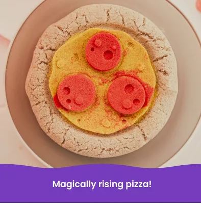Kinetic Sand Squish Pizza Playset