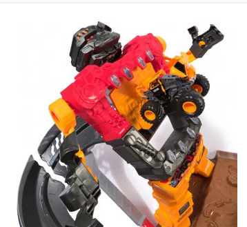 Monster Jam 1.64sc Smash &bash  Smashbot Playset