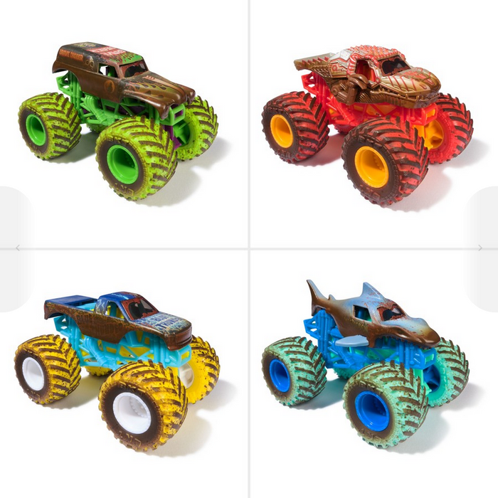Monster Jam 1:64 Mud Blaster Assorted 