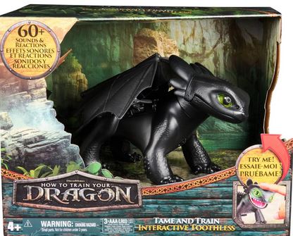 How To Train Tame & Train Interactive Toothless Dragon