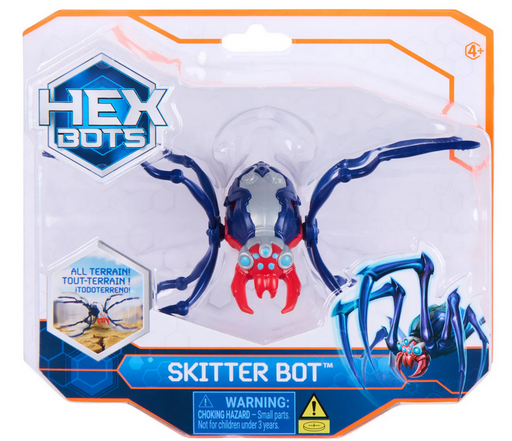 Hex Bots Skitter Bot Red/blue