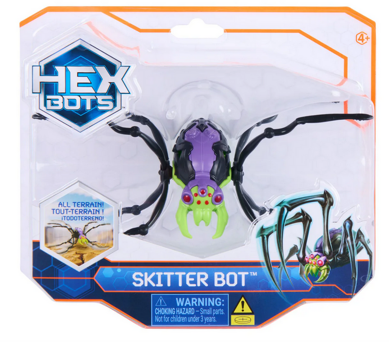 Hex Bots Skitter Bot Purple/green