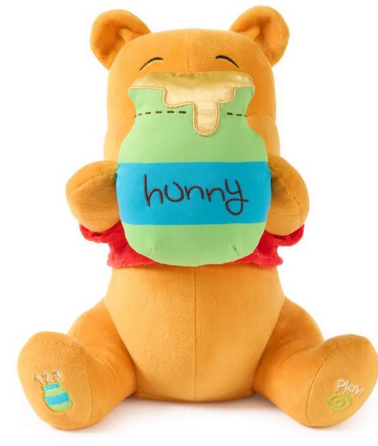 Winni The Pooh Animated Disney Peek-a-boo Plush