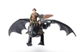 How To Train Your Dragon Movie Hiccup Viking & Toothless Dragon 