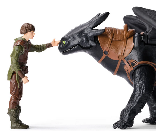 How To Train Your Dragon Movie Hiccup Viking & Toothless Dragon 