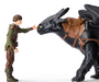 How To Train Your Dragon Movie Hiccup Viking & Toothless Dragon 