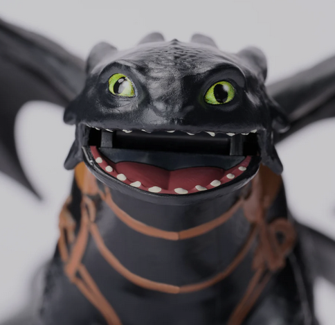 How To Train Your Dragon Movie Hiccup Viking & Toothless Dragon 