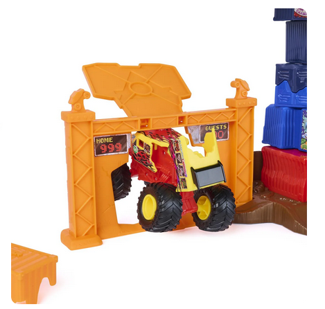 Monster Jam Smash & Bash 1:64 Crash Course Playset