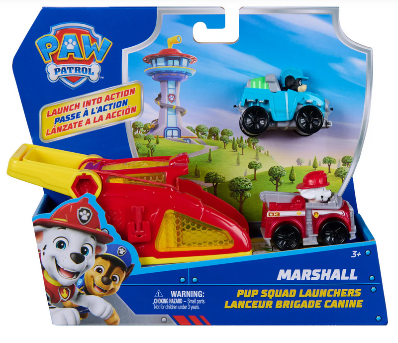 Paw Patrol Pup Squad Launchers Marshall