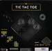 Classic Games Glass Board Tic Tac Toe