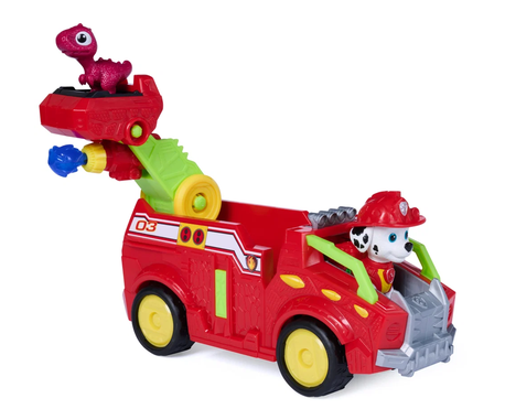 Paw Patrol The Dino Movie Dino Rescue Fire Truck - Marshall