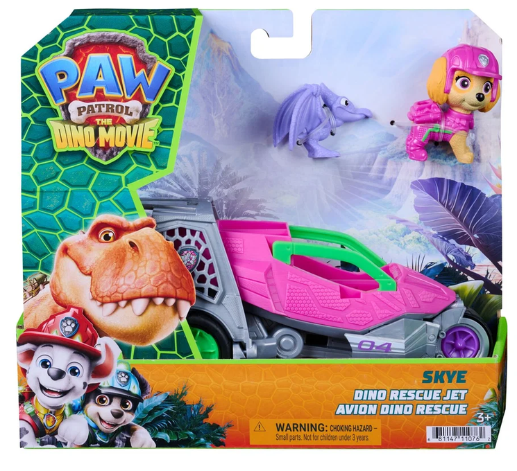 Paw Patrol The Dino Movie Rescue Jet - Skye