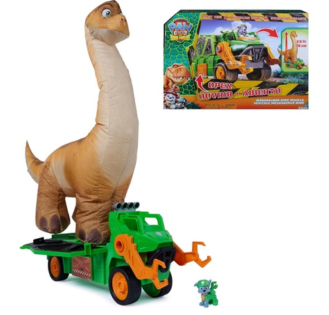 Paw Patrol The Dino Movie - Megasaurus Dino Vehicle