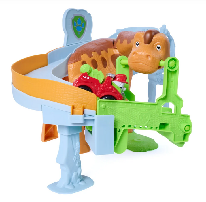 Paw Patrol Pup Squad The Dino Movie Lift & Race Dino Playset