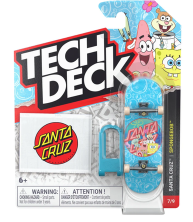 Tech Deck Finger Boards Entertainment Series - Santa Cruz