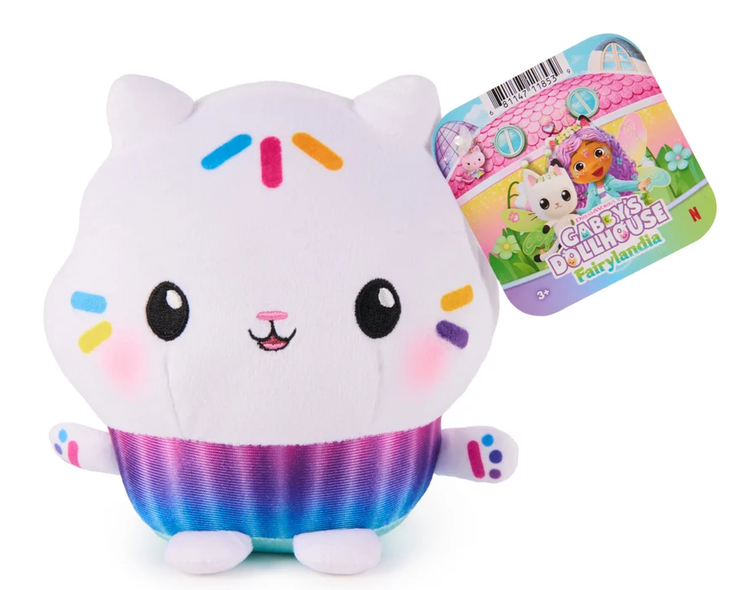Gabby's Dollhouse Fairylandia Cakey Cat Plush