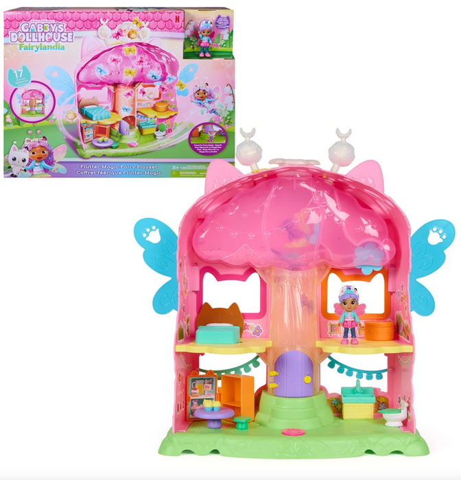 Gabby's Dollhouse Flutter Fairy Magic Playset