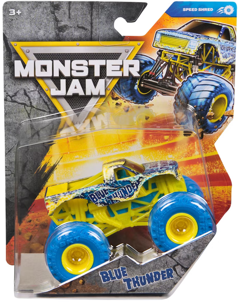 Monster Jam 1:64 Die Cast Truck - Blue Thunder