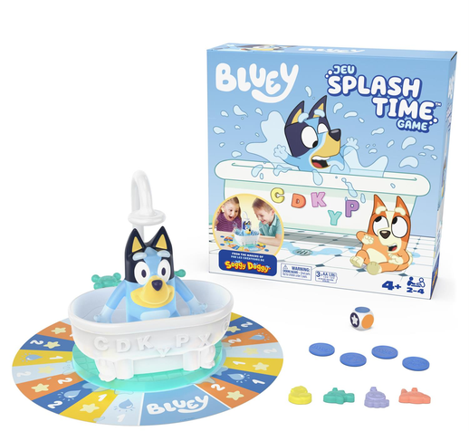 Bluey Splash Time Game