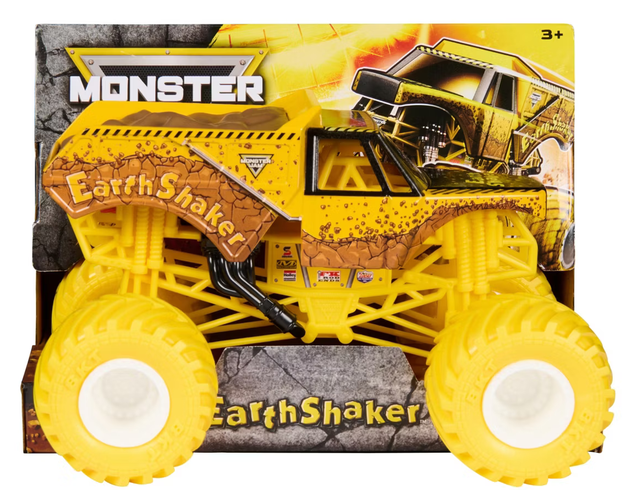 Monster Jam 1/24 Sc Earth Shaker Monster Truck Die Cast