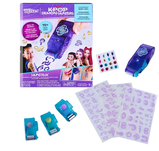 Cool Maker Kpop Demon Hunters Body Art Kit
