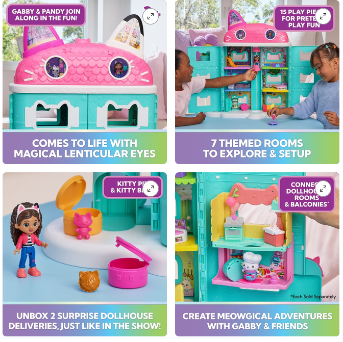 Gabby's Dollhouse Meow-mazing Dollhouse