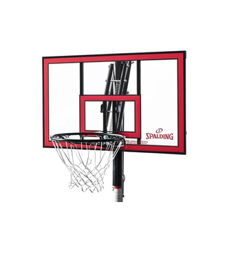 Spalding 44in Polycarbonate Portable System Red