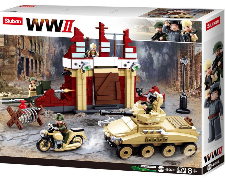 Sluban Ww2 Battle Of Stalingrad 479 Pc Brick Build Set