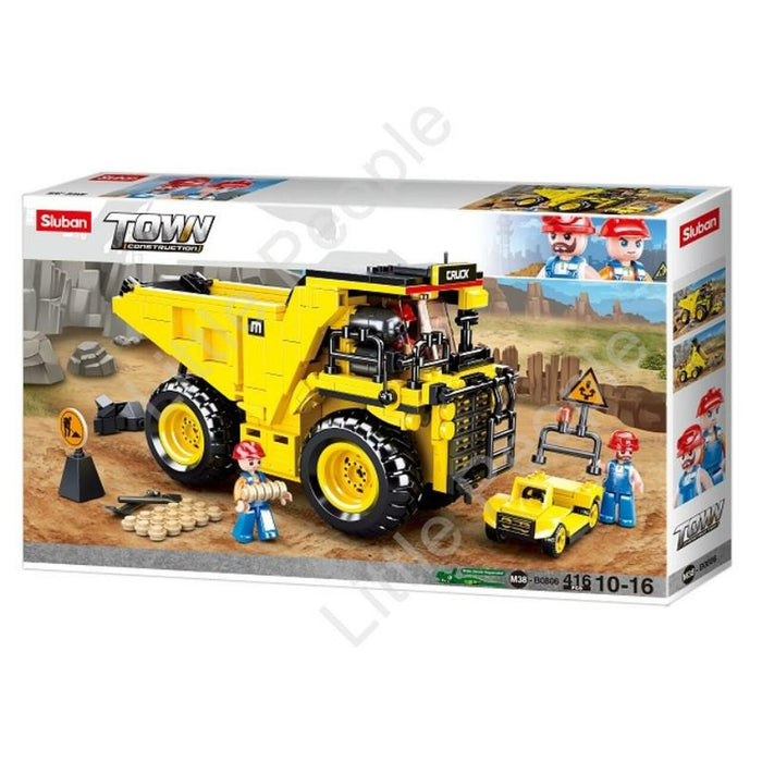Sluban Town Mining Dump Truck Brick Building Set