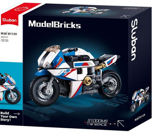 Sluban S1000ms 1/12 Motorcycle Brick Set