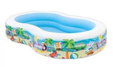 Intex Rectangle Family Pool Ages:3+