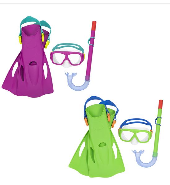 Explora Essential Mask/snorkel/finns Set Youth Size 5-8