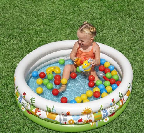 Bestway Sprouts & Spring Inflatble Ball Pit With 50 Balls