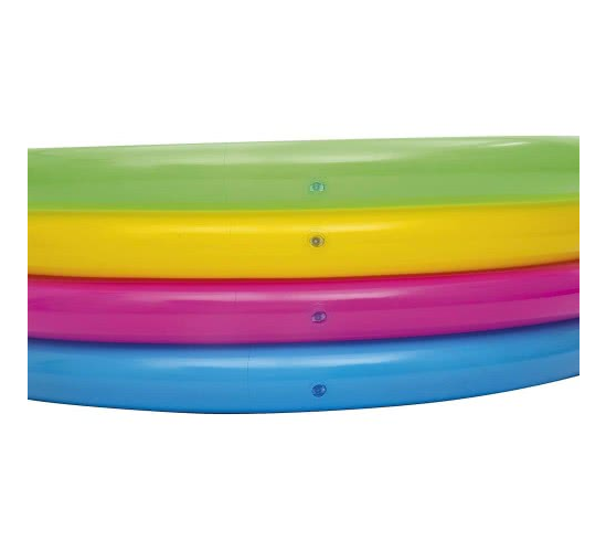 Bestway 4 Ring Swim Squad Rainbow Play Pool