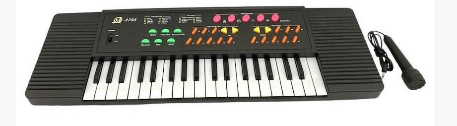 37 Key Keyboard Battery Operated With Microphone