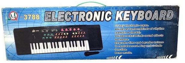 37 Key Keyboard Battery Operated With Microphone