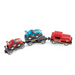 Hape Race Car Transporter Train Set