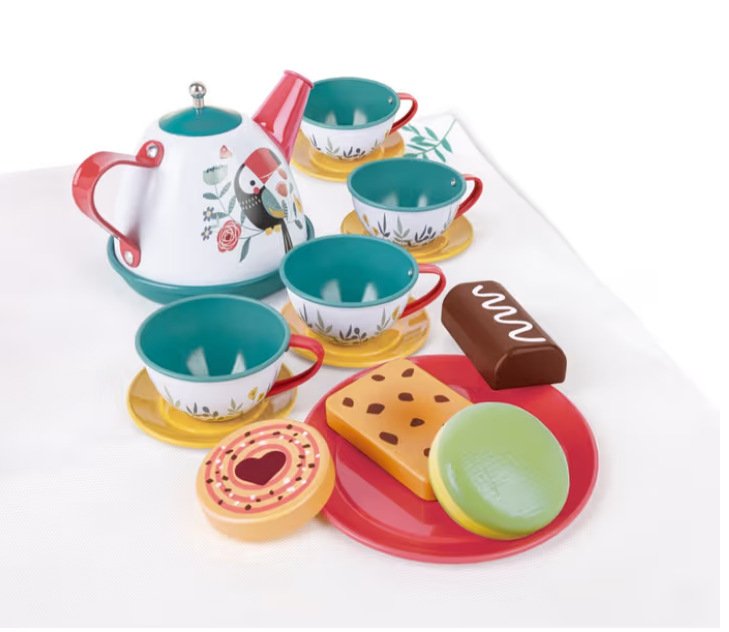 Hape Tea Time 15 Piece Playset 