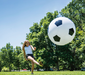 Jumbo Soccer Ball Inflates To 30" Diameter