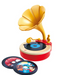 Hape Fun Time Phonograph Record Player With 3 Disc