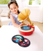 Hape Fun Time Phonograph Record Player With 3 Disc