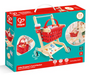 Hape Little Shopper's Cart & Basket Wooden 10 Pc Set