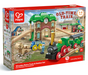 Hape Wooden Retro Train & Station Wooden 40 Pc Set
