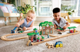 Hape Wooden Retro Train & Station Wooden 40 Pc Set