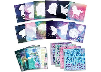 Nebulous Stars Creative Paint By Stickers Book