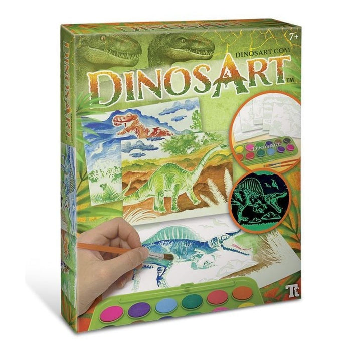 Dinosart Magic Watercolour Art Set