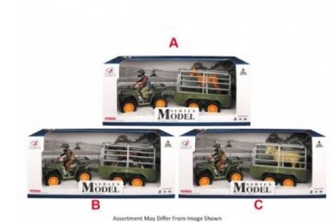 The World Of Animals Model Series Farm Animals  Vehicle & Trailer Assorted