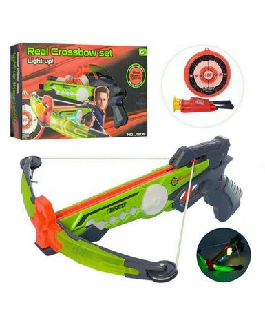 Kingsport Light Up Cross Bow Set Ages:6+