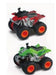 Quad Diecast Beach Motorbike Friction Assorted